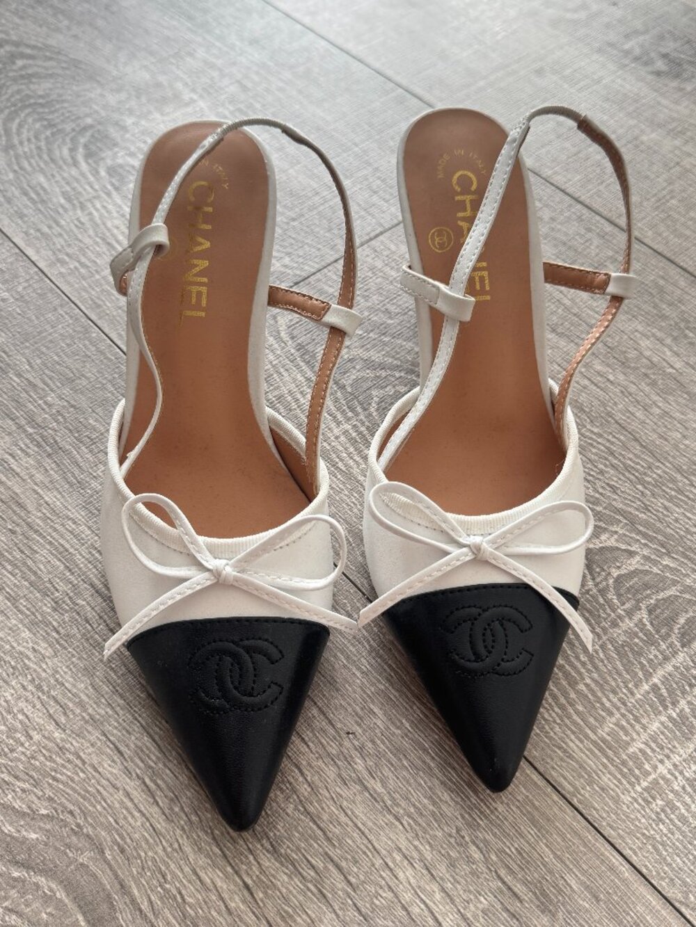CC Bow Heels Two-Toned